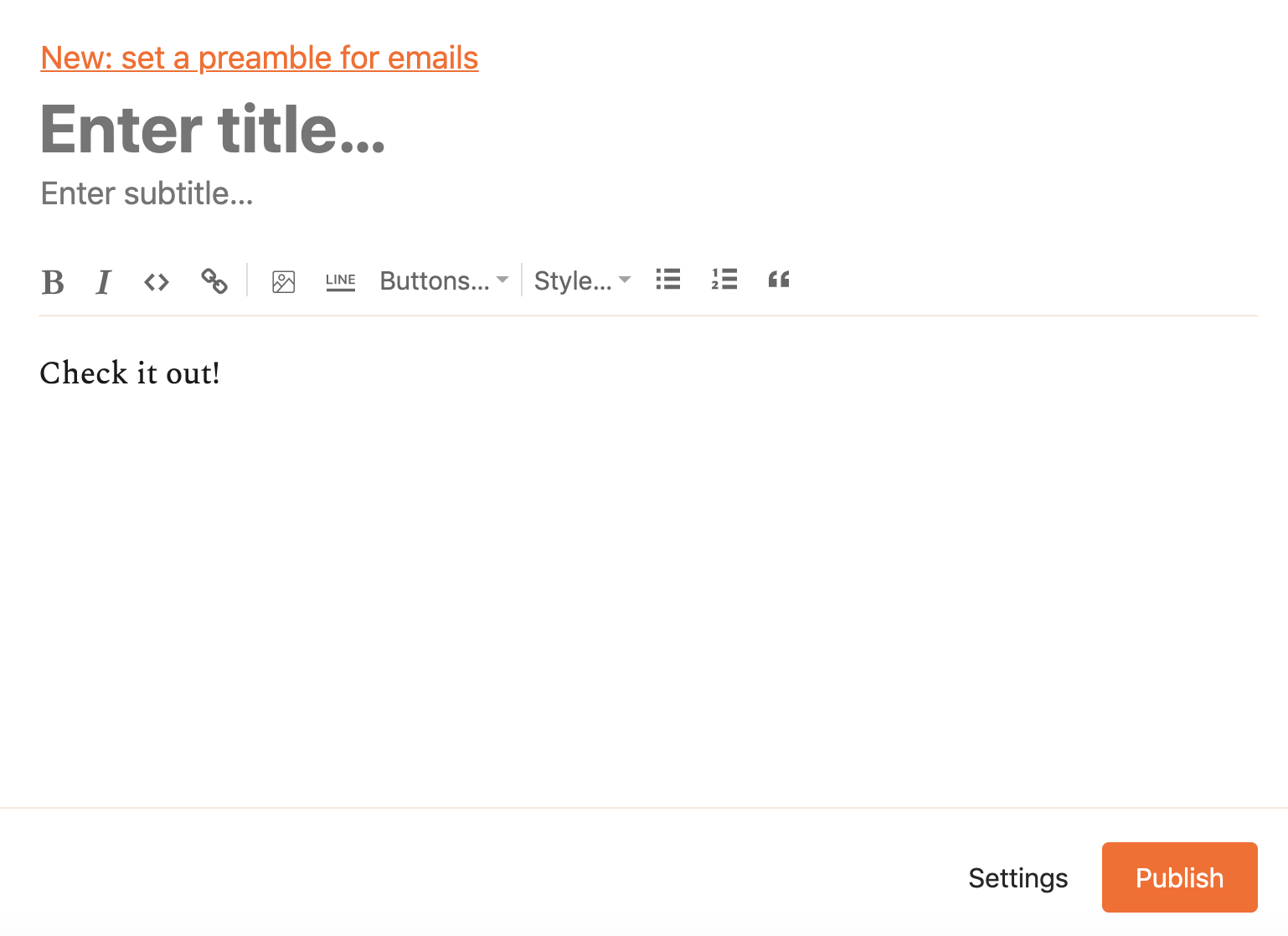 How do I publish a new post? Substack, Inc